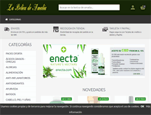 Tablet Screenshot of laboticadeamalia.com